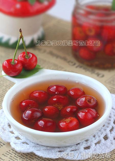 樱桃糖水正确泡法,樱桃糖水怎么做果茶