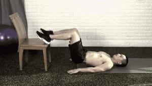 家里有全套健身器械,在家椅子健身