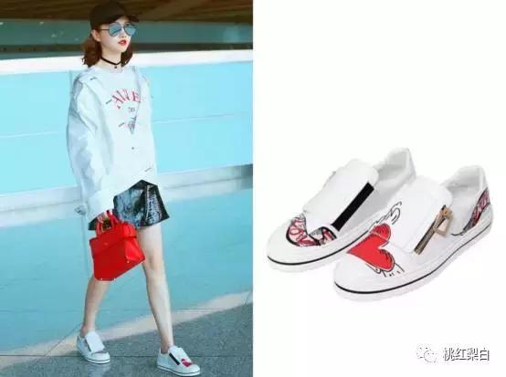 景甜跑男穿什么鞋,angelababy同款运动鞋