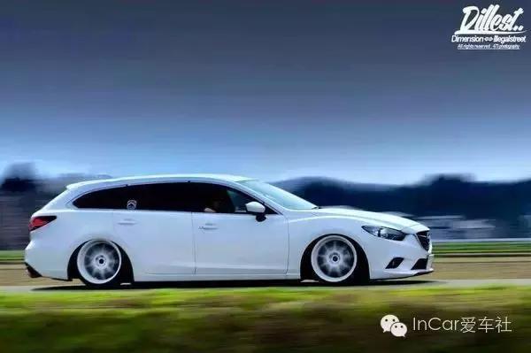 马自达6wagon改装案例,马自达62.3轿跑改装