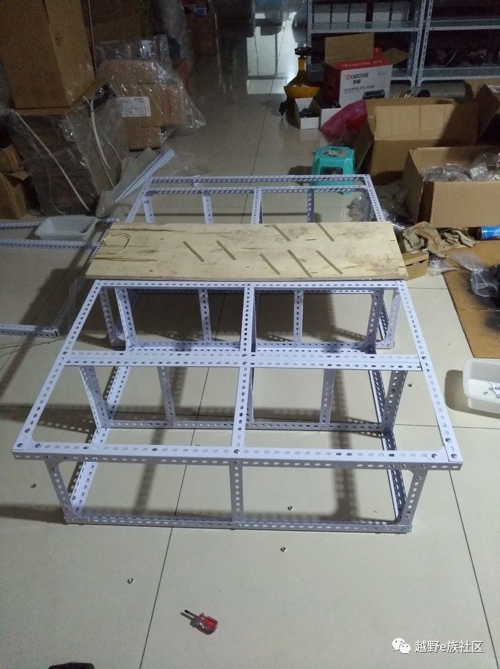 东风微面床车,微面小床车组装全过程