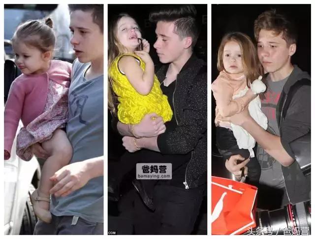 叮！贝克汉姆家2号男主已上线！什么叫「长兄如父」？！