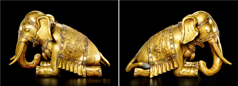 今天这一场的拍卖的佛像都很精美