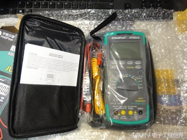 可能是国内首拆：华普HP-890CN自动量程6000字万用表
