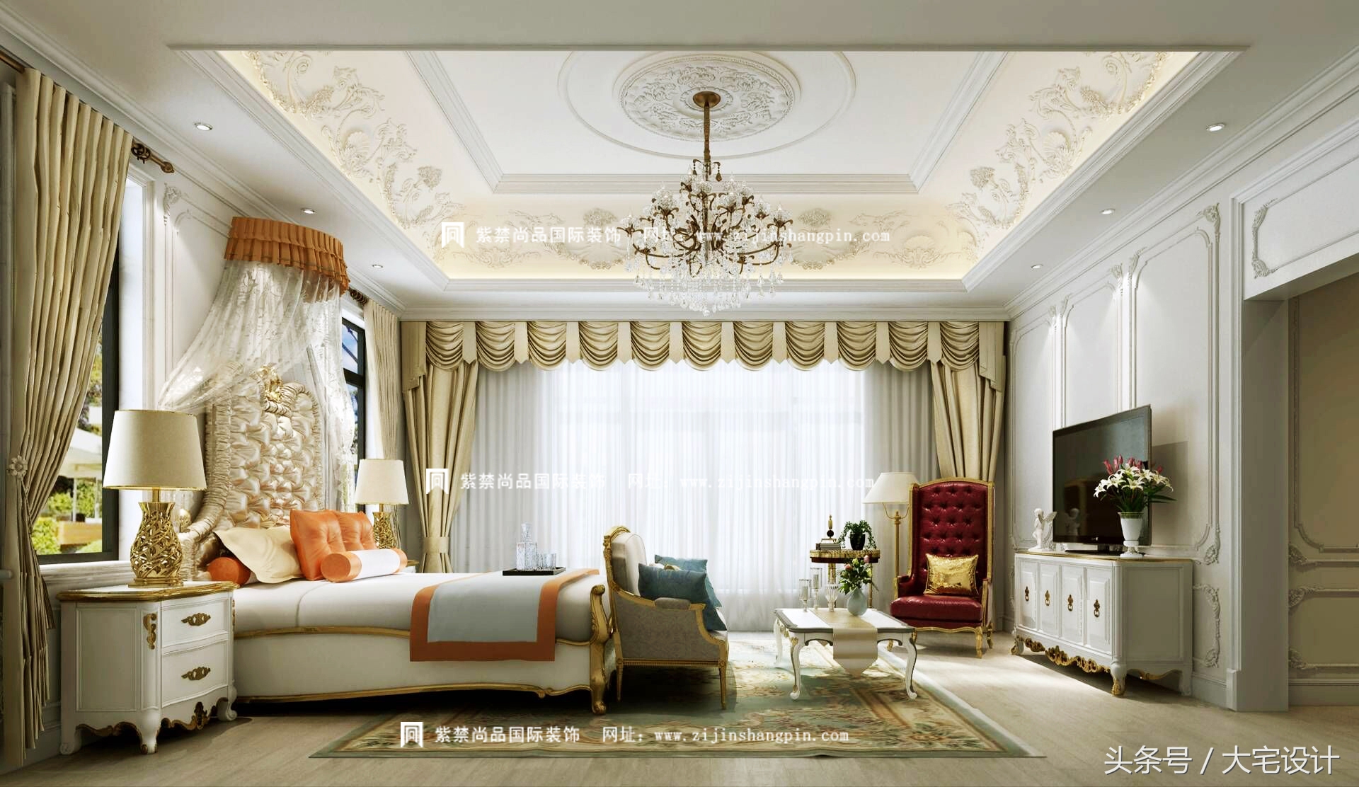 保利垄上法式,昌平下沉花园案例欣赏