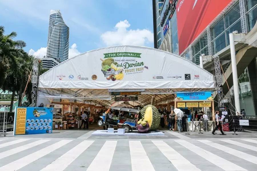 泰国吃榴莲自助餐视频,第一次吃泰国料理