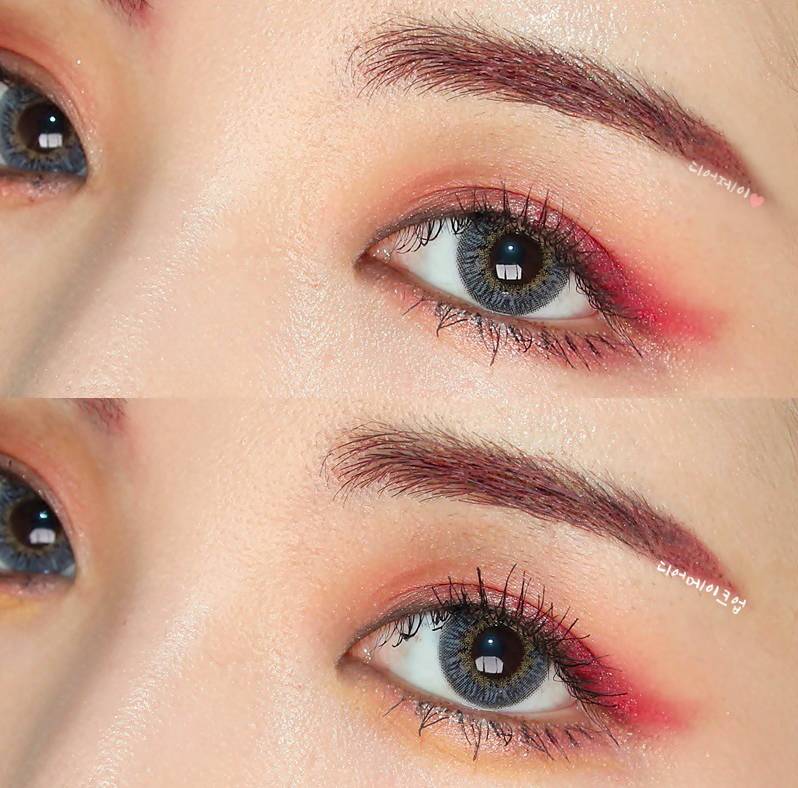 流星眉的化妆方法,流星眉妆容