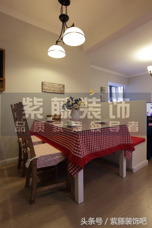 西安115平米三室一厅装修效果图，全包6万，喜欢的有木有