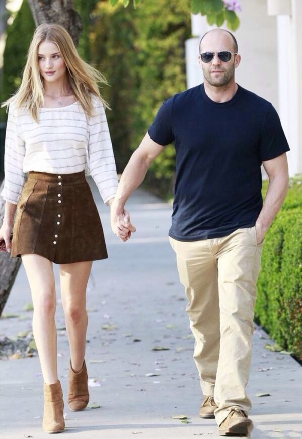 外国演员杰森,杰森斯坦森与美国男星合影