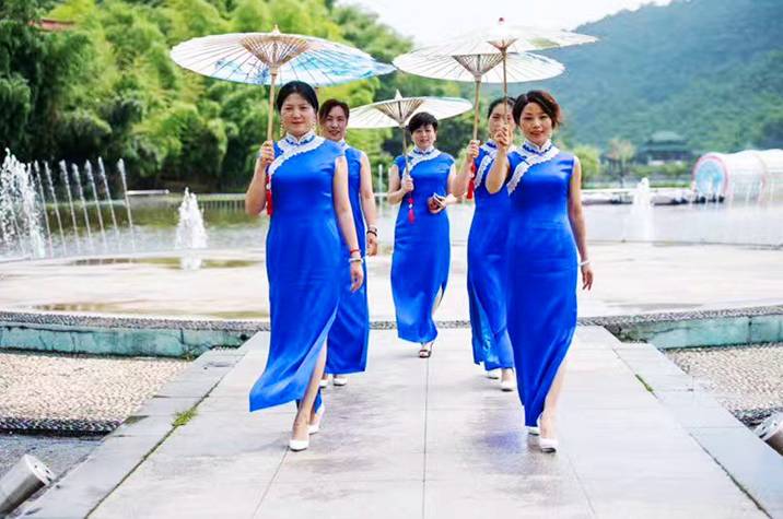 当旗袍、紫砂壶遇上宜兴竹海，分分钟美醉！