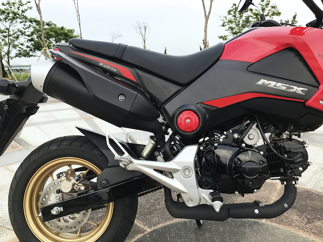 皮实耐用的mini摩托车,本田小猴子msx125摩托车测评
