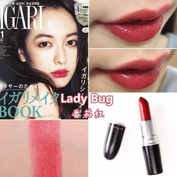 macchili口红试色黄皮,mac102口红黄皮素颜