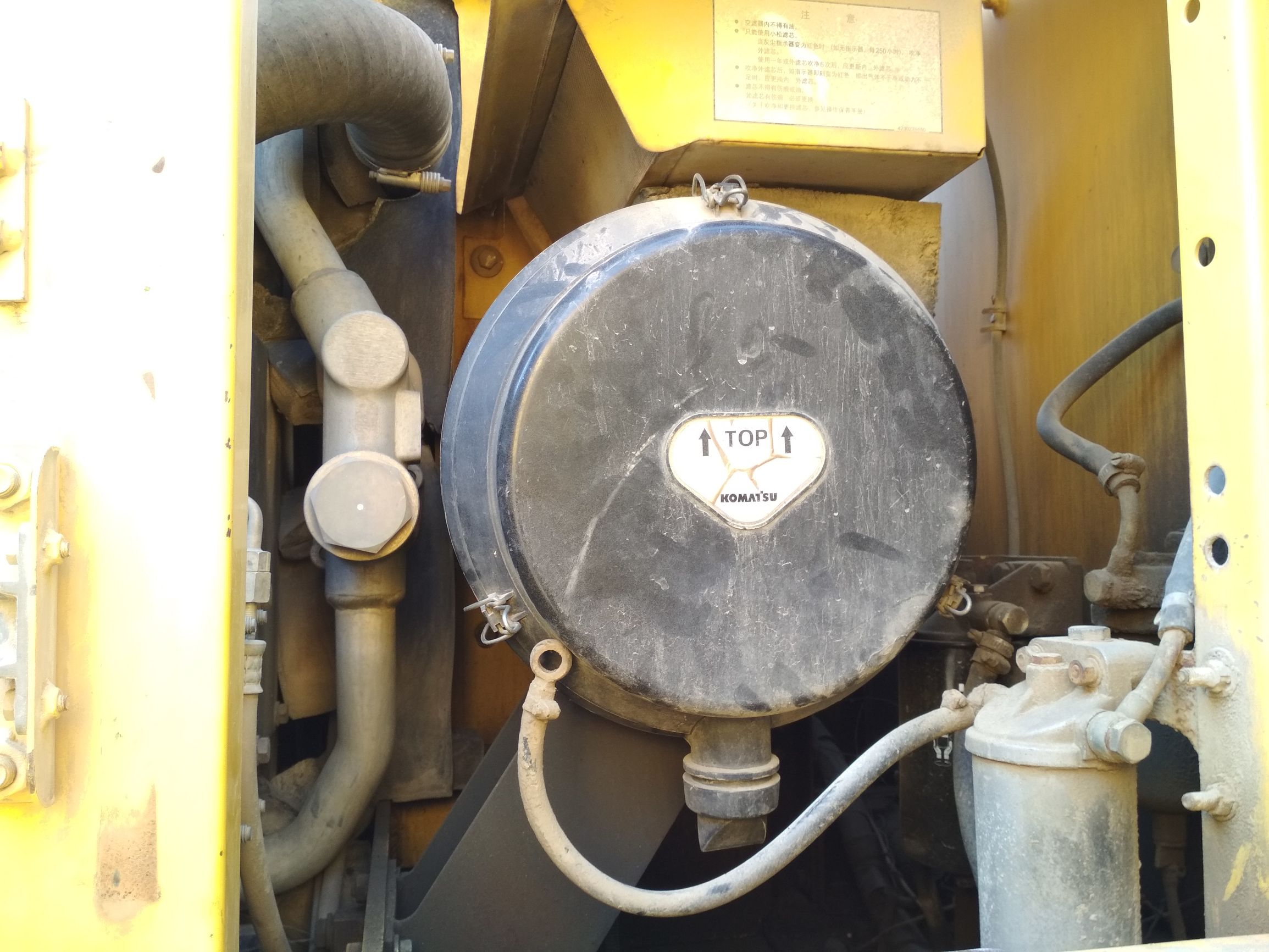 二手挖掘机分析,二手小松110挖掘机