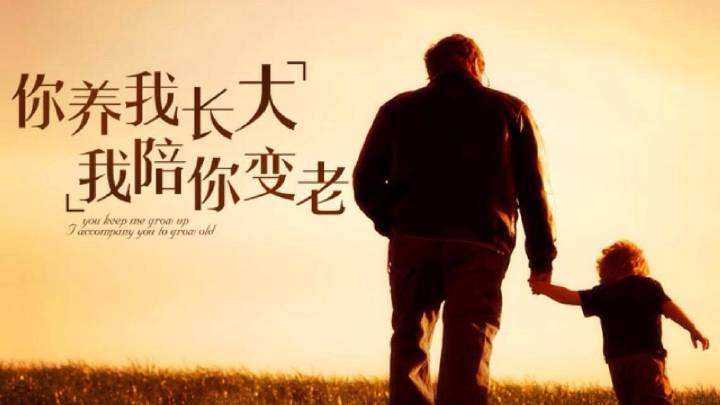 父亲你陪我长大我变老,父亲节您陪我长大我陪您变老图片