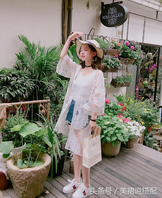 夏季百搭爆款防晒衫,打底防晒衫怎么穿出时髦感