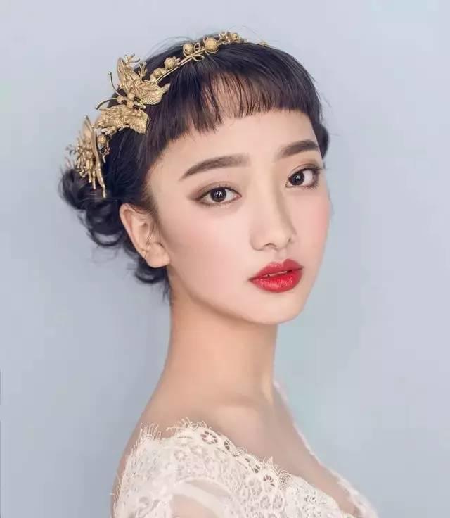 10款美萌短发新娘造型可爱又迷人,短发新娘造型应该如何打造