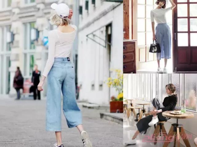 七分阔腿裤搭配什么鞋子夏天,40-50岁阔腿裤怎样搭配衣服和鞋子