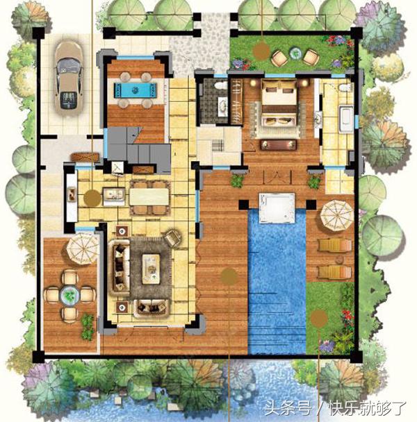 祥腾东平森林1号户型图,崇明祥腾溪语独栋别墅