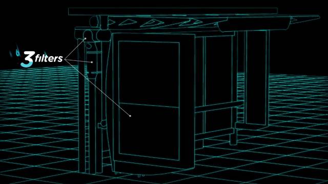 震惊！巴西的公交站牌居然会“吐”矿泉水！