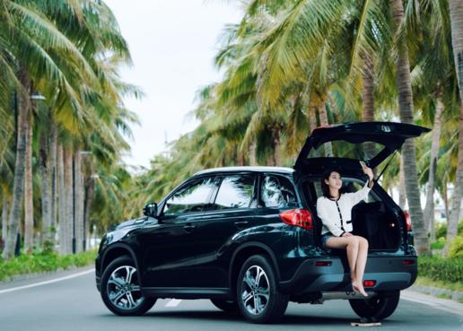 文青女司机自驾游三亚，谈铃木维特拉用车感受