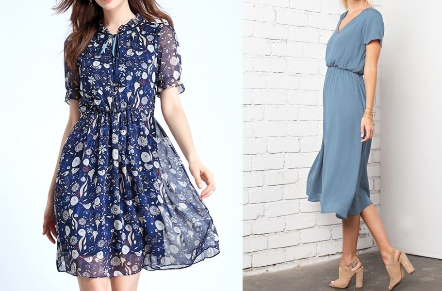 时尚宽松带帽连衣裙,连衣裙不显胖洋气的