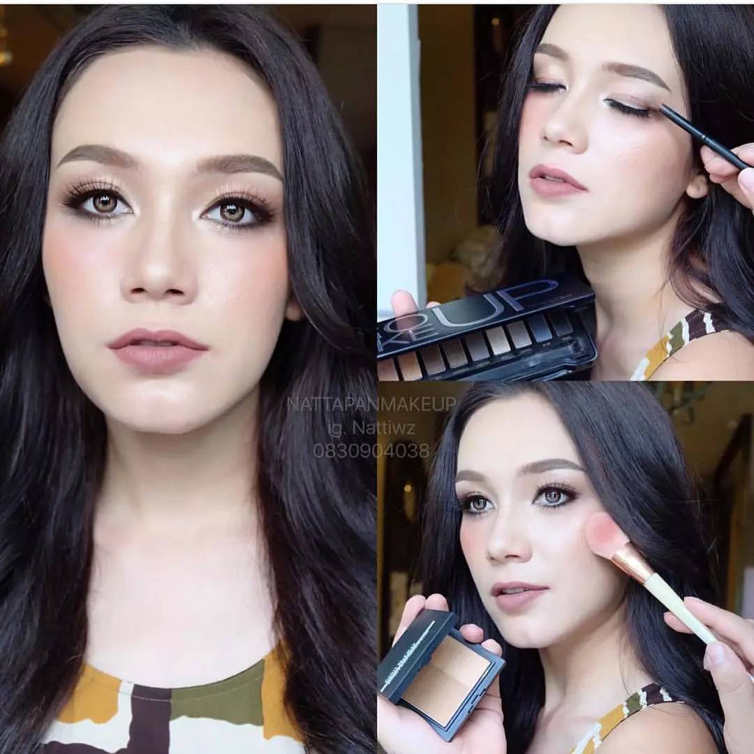 60块买好用的彩妆全套,便宜又好用的泰国妆