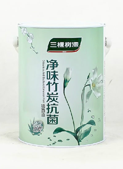 净味竹炭耐擦洗墙面漆,竹炭净味高效防潮防霉墙面漆