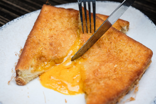 港式西多士10分钟,正宗的港式脆皮西多士