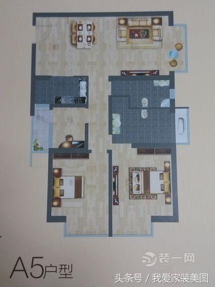 兼具庄重与优雅中式风很喜欢昆明圣世一品114平三居室装修效果图