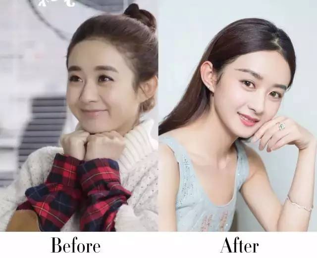 赵丽颖的高挑眉画法视频教程,赵丽颖眉形教程