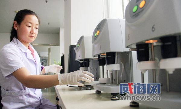 威海市中心医院输血科两件宝贝助患者对症治疗