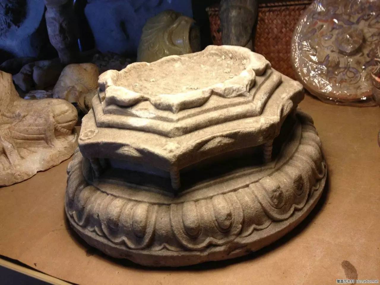 大莲花座折法,多层莲花座折法