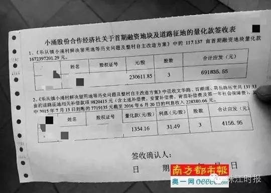 佛山土豪村卖地分红,佛山又一个土豪村