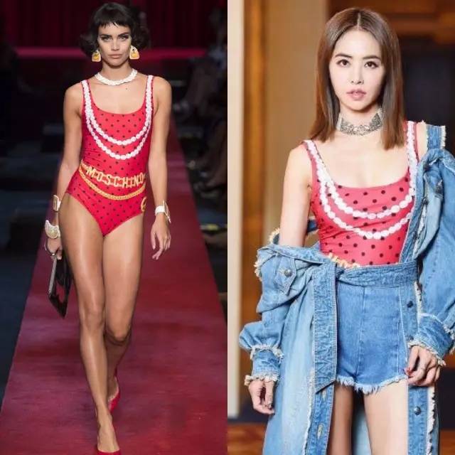 比渔网袜更猎奇的存在，杨幂谢娜领衔“袖套时尚”，前卫还是尴尬？