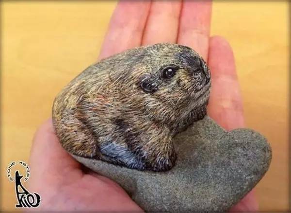 简单可爱石头画,教你一个画石头实用的小技巧