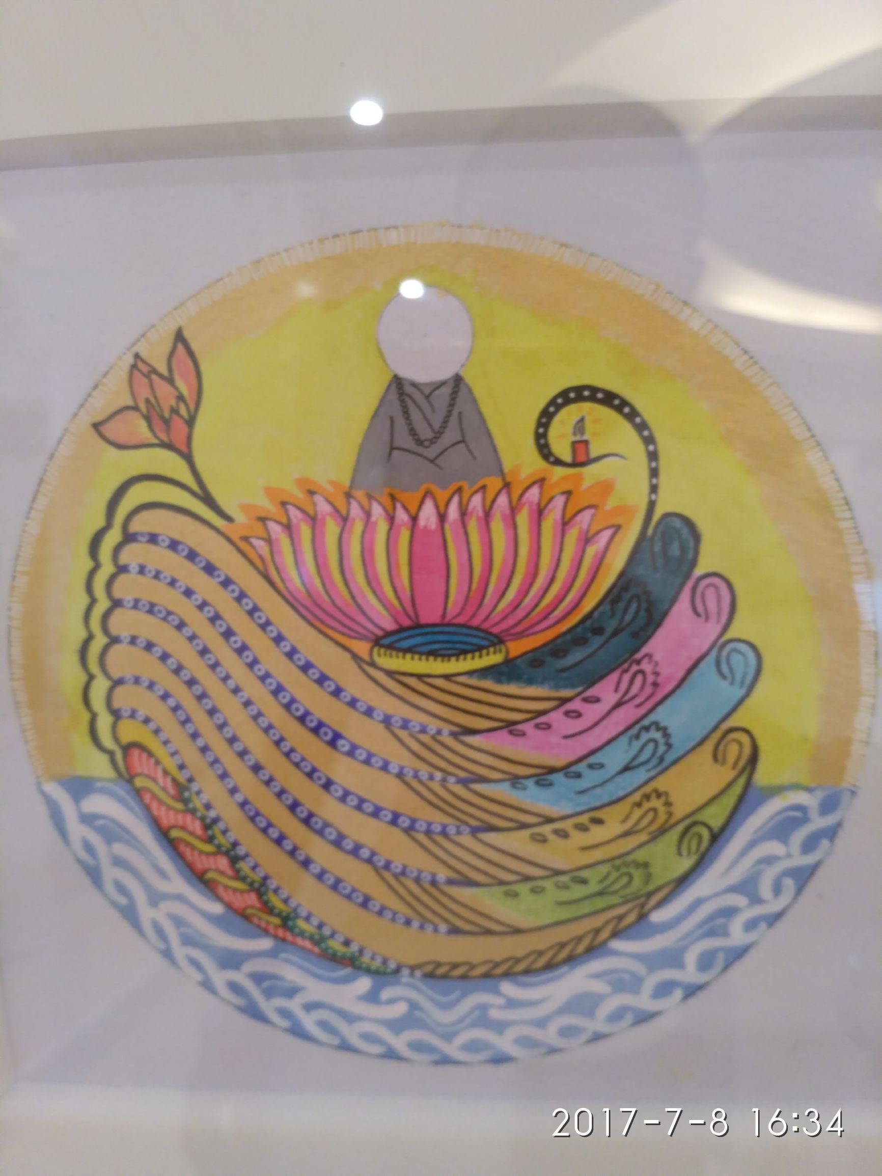 手绘曼陀罗答案,曼陀罗手绘瓶子