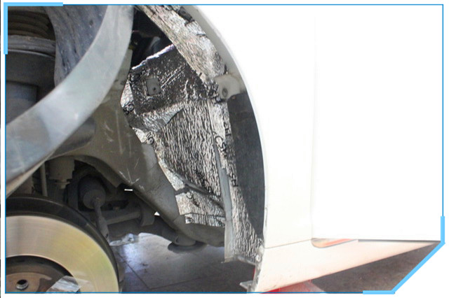 上海音豪汽车音响改装,荣威550隔音条安装