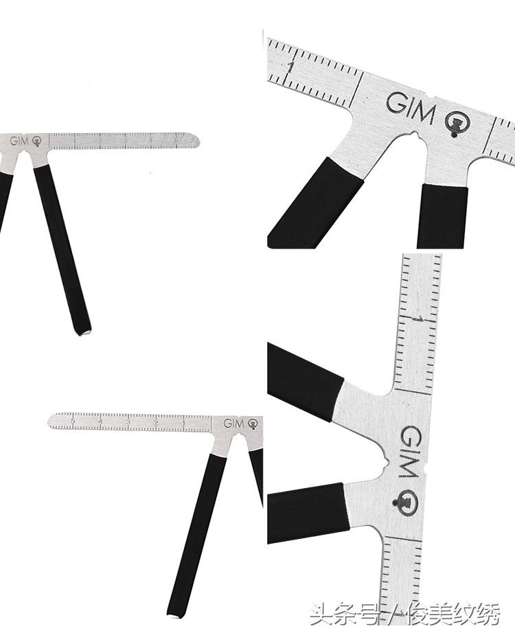 画眉神器平衡尺怎么用,画眉辅助工具眉尺