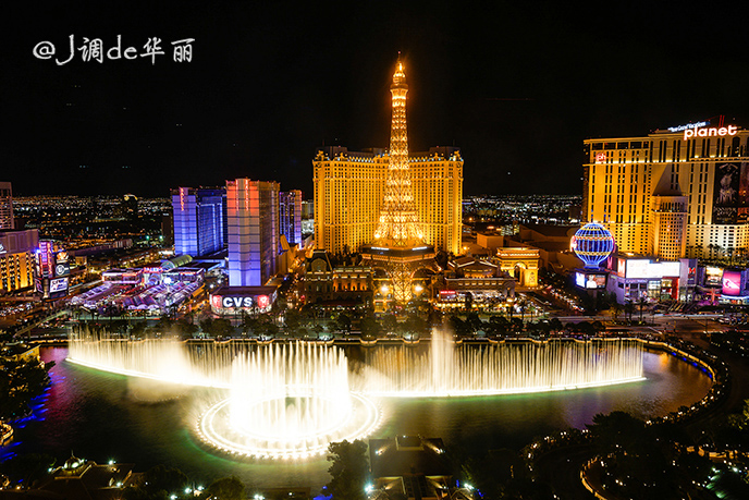 美国｜拉斯维加斯：沙漠中的奇幻不夜城