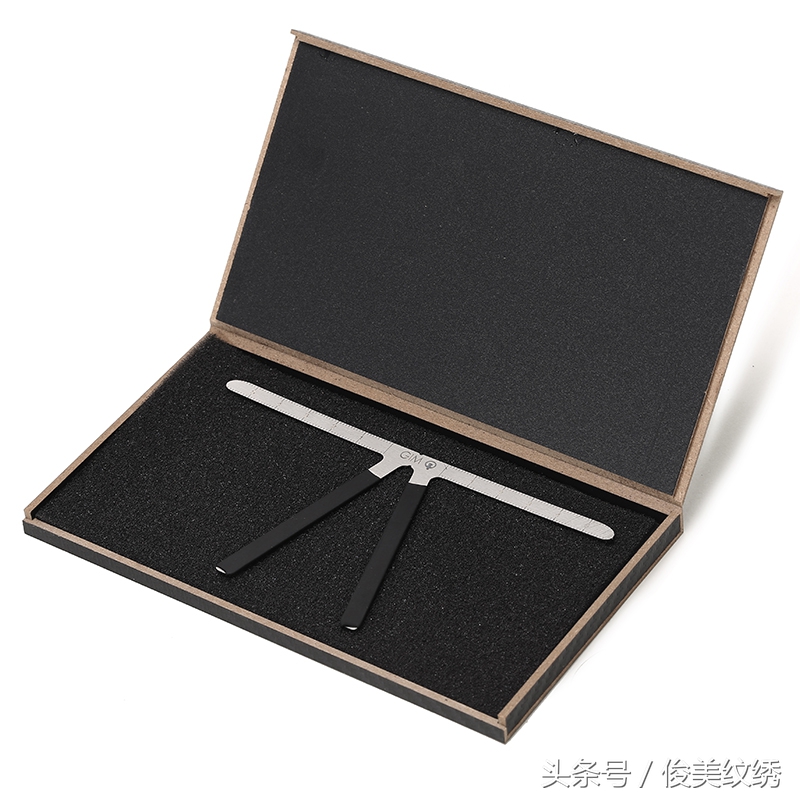 画眉神器平衡尺怎么用,画眉辅助工具眉尺