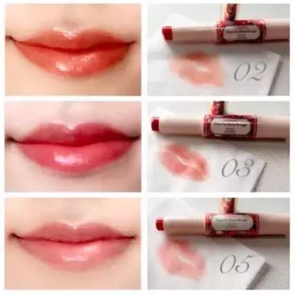 canmake润唇膏深唇试色,canmake高保湿唇膏0405