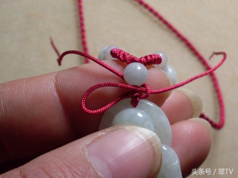 玉勒子绳结教程,打好看绳结的方法