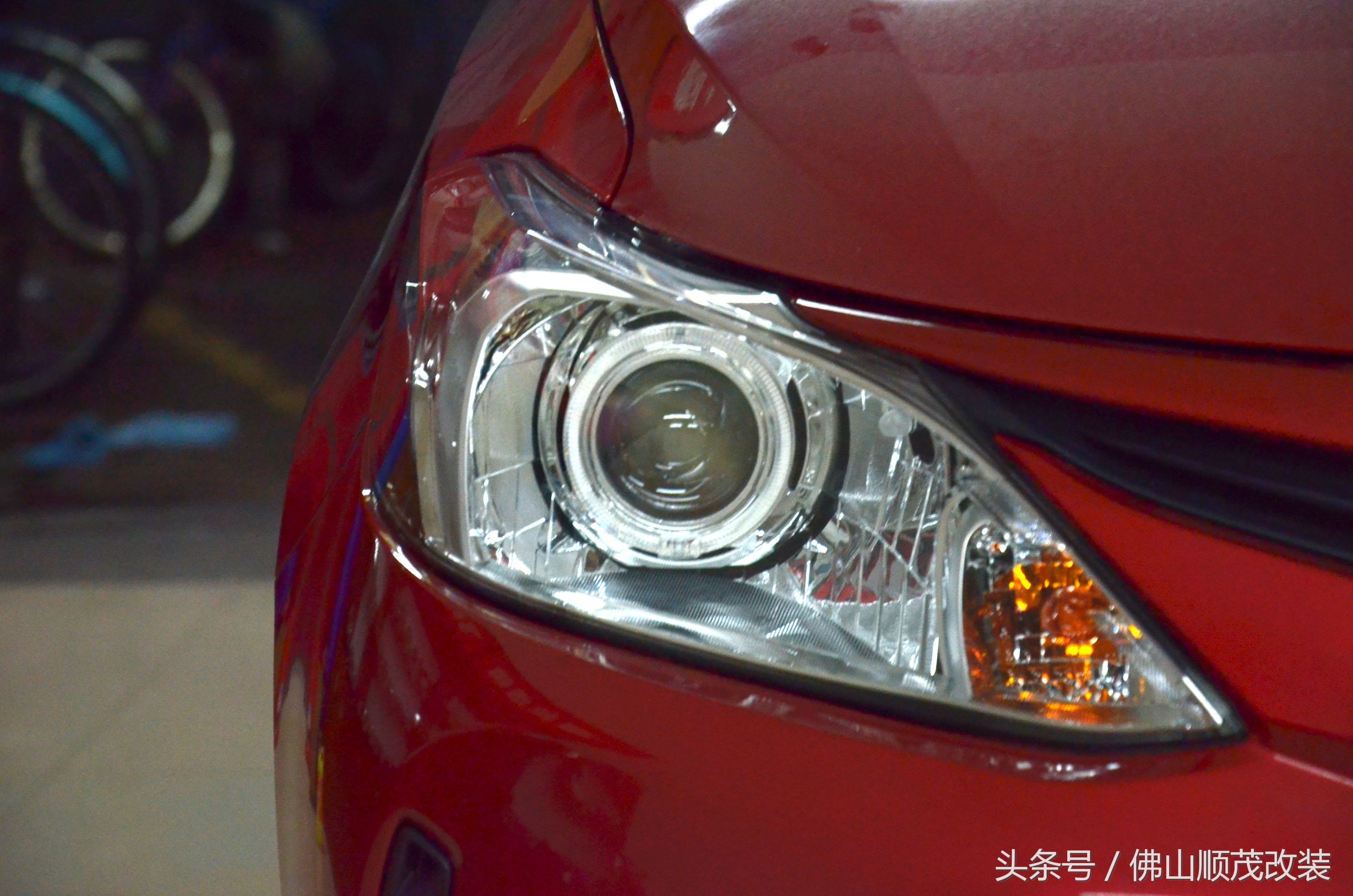 17款丰田威驰大功率大灯,丰田威驰17年款大灯