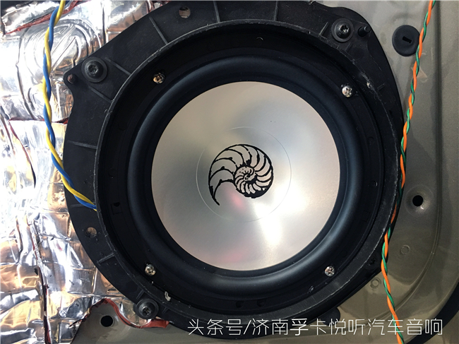 时光荏苒，不负青春，不负音｜别错过济南孚卡悦听这台奥迪A6L的汽车音响改装｜德国海螺三分频的魅力