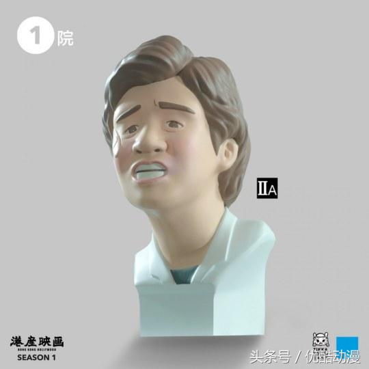 张学友手办,张学友表情包手办