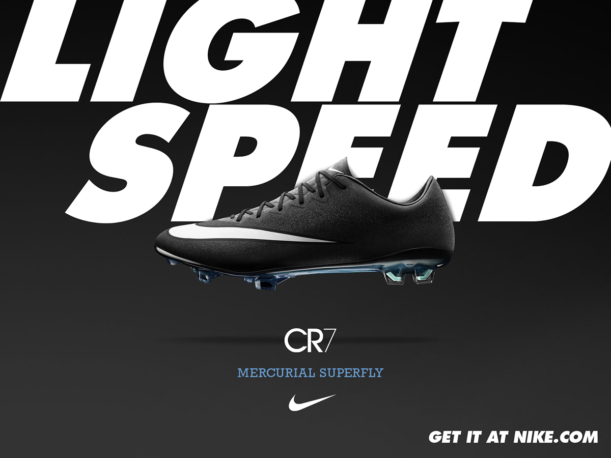 nike广告简约,nike创意广告海报创意分析