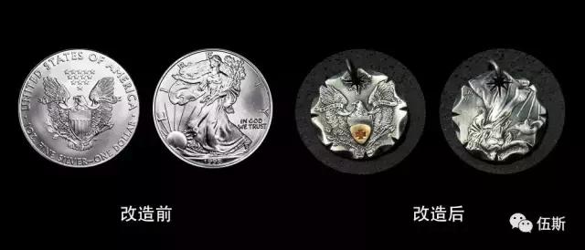 能用硬币做的首饰都在这里了系列之一伍斯硬币改造美国行走女神银币吊坠篇