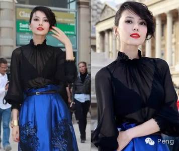 高圆圆被杂志小编黑了!看了照片我的嫉妒心好多了。。