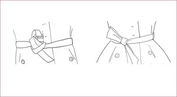 风衣腰带系法蝴蝶结慢动作最简单,风衣的腰带蝴蝶结怎么系