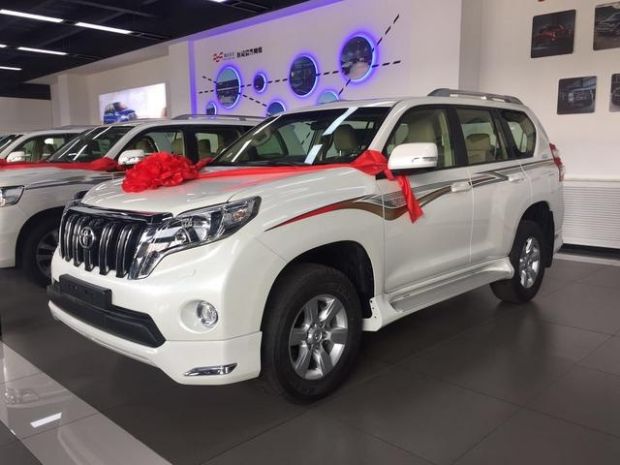 丰田霸道平行进口车2700,丰田霸道2700顶配天津港